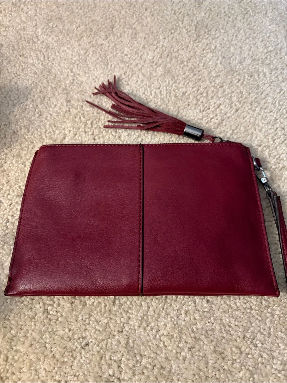 Inc International Concepts Women’s Molyy Party Wristlet Clutch In Burgundy